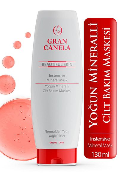GRAN CANELA Intensive Mineral Skin Care Mask for Oily Skin 130 Ml