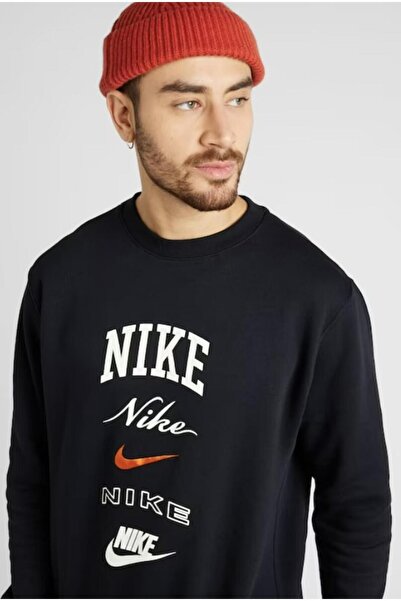 Nike Club Fleece Erkek Pamuklu Sweatshirt