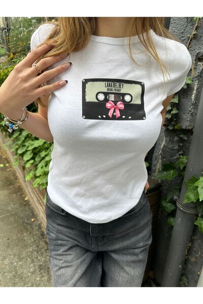 GaiaGirlz تيشيرت Y2K لانا ديل ري