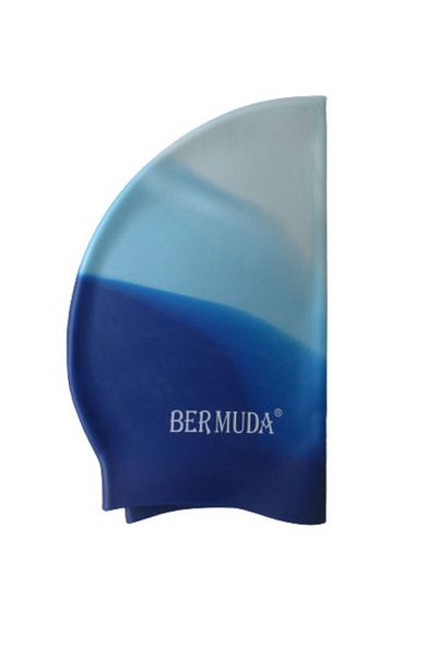 BERMUDA Силиконова шапка за плуване Еластична шапка за плуване Силиконова шапка за плуване за морски басейн