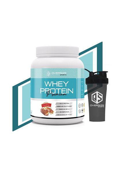 Oversize Sports PremiumWheyProtein FlavoredSnickers- 1170g, 35 Servings