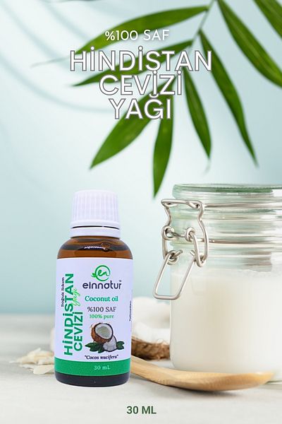 EinNatur 30 Ml Coconut Oil - Cold Pressed, Coconut Oil, Solid Coconut