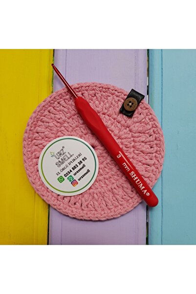 shuma Kırmızı Yumuşak Saplı Silikon Tığ