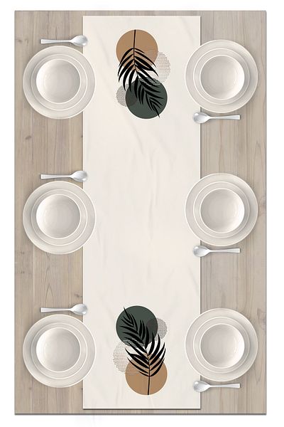 Bertille Home Σειρά 140x40 cm Ψηφιακή τυπωμένη μινιμαλιστική δρομέας