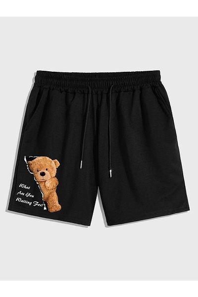 DAXİS Sportwear Company Σορτς Unisex με στάμπα