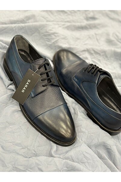 Sarar HAKİKİ DERİ LACİVERT AYAKKABI