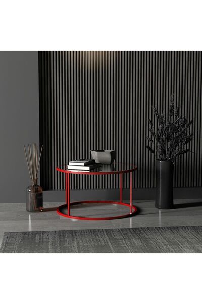 DAF Ceslan Yuvarlak Orta Sehpa