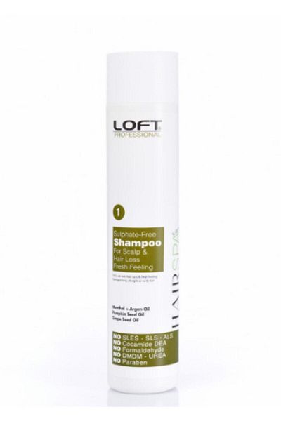 Loft 300 Ml Shampoo with Tonic Effect and Sulfate-Free - Anti-Spill