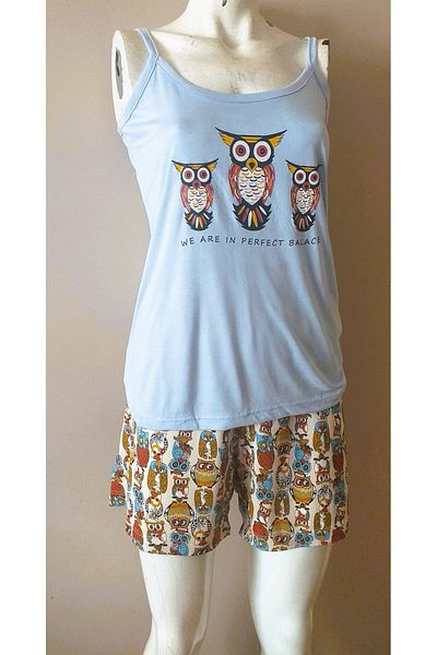 Miss Melina Set de pijamale cu bretele