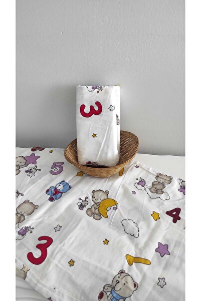 Aslan Home Pamuk Pazen (flanel) 1 Adet Yastık Kılıfı Kapaklı