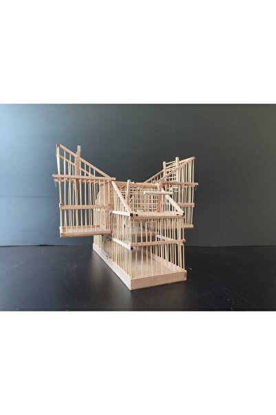 ÇotanaklarKafes Otomatik Kapanca Ahşap 4 Lü