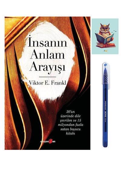 Dara Yayınları İnsanın Anlam Arayışı - Victor E. Frankl - Okuyan Us Yayınları (KALEM VE BAYKUŞ NOT DEFTERLİ)