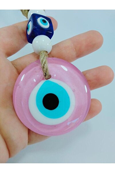 312 KONSEPT 4 Cm Ebatında Renkli Nazarlık Duvar Süsü Dekoratif Nazar Boncuğu ...