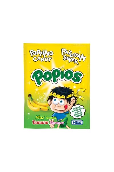 Hleks Shoogy Boom Paçito Şeker 4 Çeşit Karışık Kutu = 40 Adet Popios
