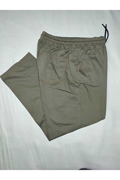 massimo port Men's Linen Jogger Pants - Plus Size, Summer, BEIGE 22910