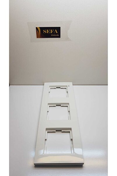 VİKO TRIPLE FRAME WHITE VIKO KARRE SERIES