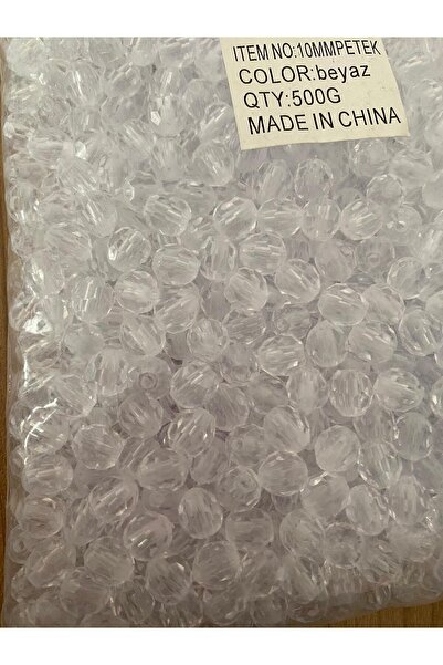 312 KONSEPT 10 ММ ПРОЗРАЧНИ БЕЛИ МЪНИСТА HOMECOMBER 500 ГРАМА ОПАКОВКА