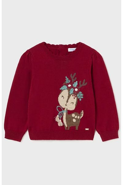 MAYORAL Jacquard Baby Girl Sweater
