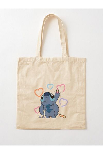 w house Gusseted Cloth Shoulder Bag 13226 - Stitch Love