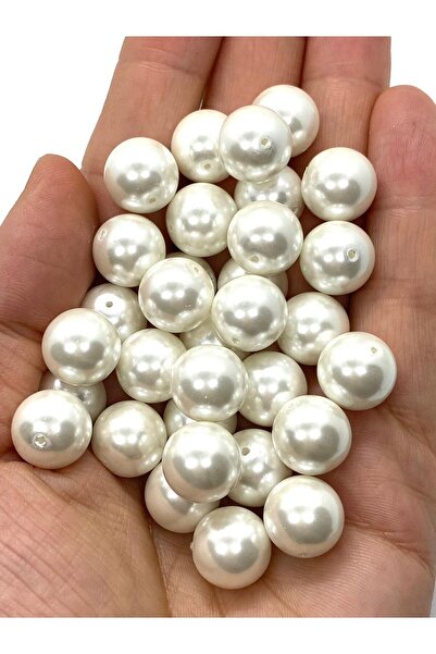 312 KONSEPT حبات لؤلؤ مايوركا الأصلية 10 مم 1 سلسلة 32 قطعة