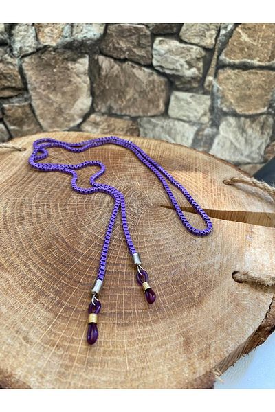 unique-g fashion accesories Metal Style Knitted Glasses Lanyard