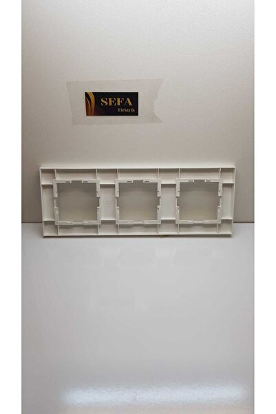 VİKO TRIPLE FRAME WHITE VIKO KARRE SERIES