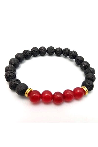 Altın Kuğu Ak00123 Model Natural Stone Bracelet - Golden Swan