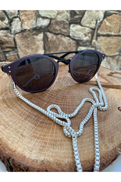 unique-g fashion accesories حبل نظارات محبوك على الطراز المعدني