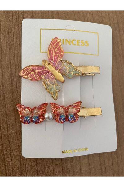 312 KONSEPT Clemă de prindere cu epoxie dublă în formă de fluture - cataramă