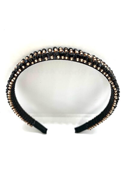 312 KONSEPT CORONĂ NEGRĂ CU MARGELE DE CRISTAL