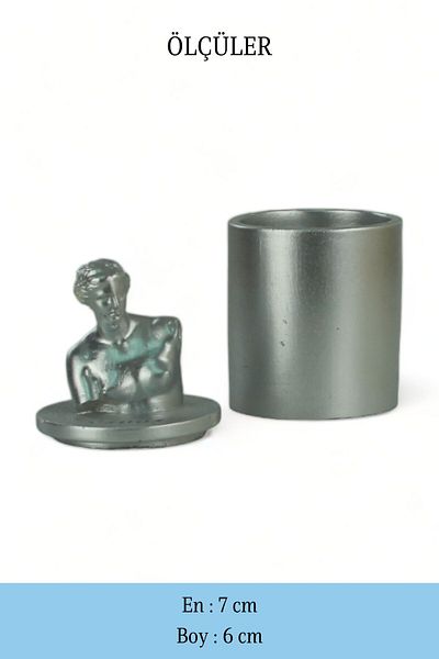 Evene Cutie Decorativă Cutie Multifuncțională Cutie Bijuterii Culoare Argintie Model 11