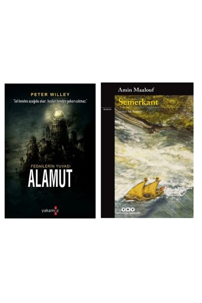 Yakamoz Yayınları 2 Kitap/ Alamut Kalesi - Semerkant