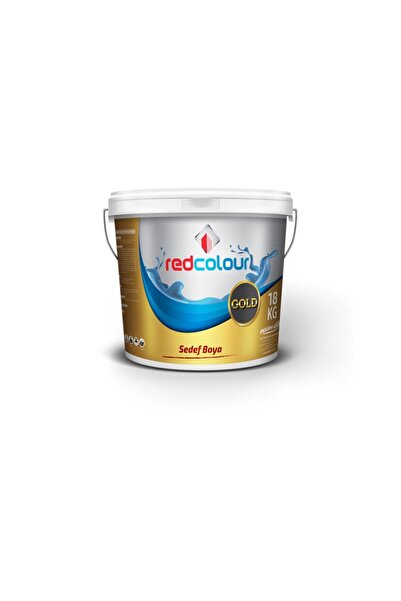Redcolour Sedef Boya Altın Rengi 3 Kg