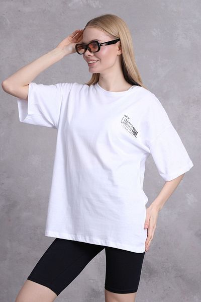 Mad&Calf Γυναικείο μπλουζάκι με στάμπα περιορισμένου χρόνου