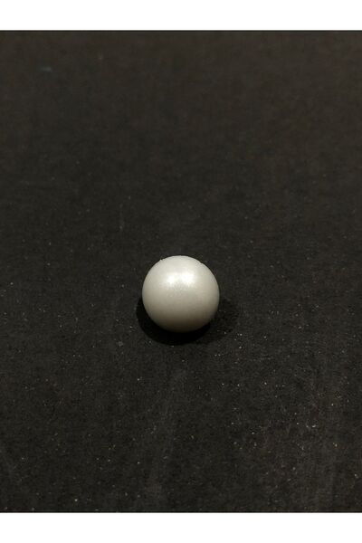 aensia Buton jumătate de perle Buton din plastic Buton de 18 dimensiuni - Pachet de 10 butoane