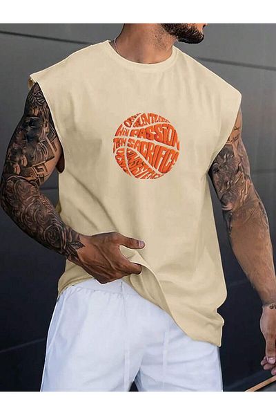 BENROMA 1 tricou este un cadou pentru achiziții de 6 și peste în coș - tricou oversize unisex fără mâneci imprimat