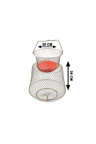 EFFE Balık Sepeti Şamandıralı Tel Livar (ø 30 Cm)