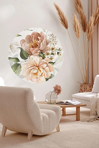 sanatıbedi Autocolant de perete cu flori rotunde