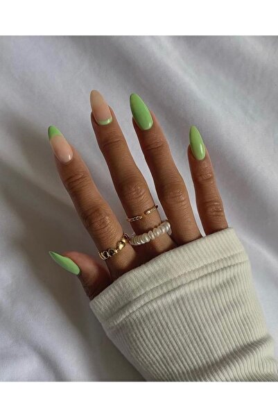 ZERDÜNYA Kalıcı Nail Art Fresh Design Takma Tırnak Seti