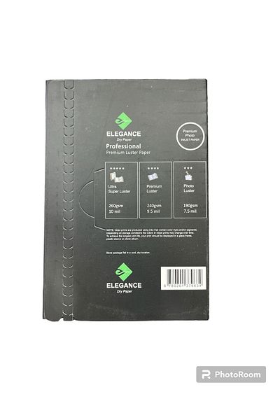 Fujifilm Elegance 4R - 10x15 cm Luster/Matte 260gsm Photo Paper 100 Pieces