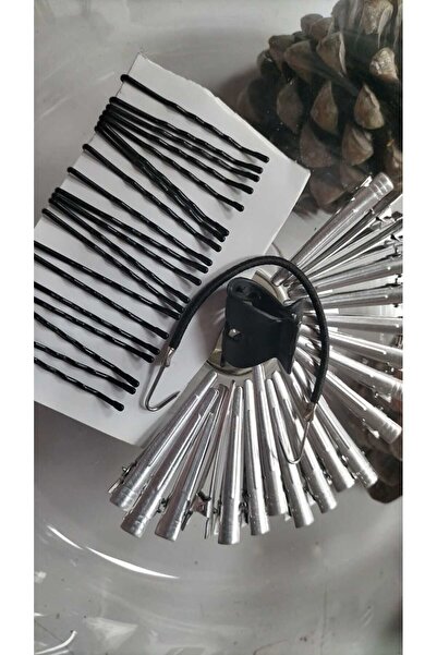 QF COSMETİCS Σετ φούρνου και κούμπωμα κομμωτηρίου QF 20 τεμαχίων Makaya