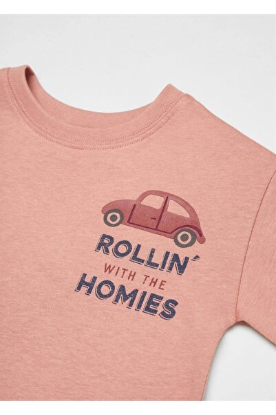 MANGO Baby Print long-sleeved T-shirt