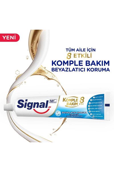 Signal Complete Care 8 Effect Toothpaste Whitening Protection 75 ml