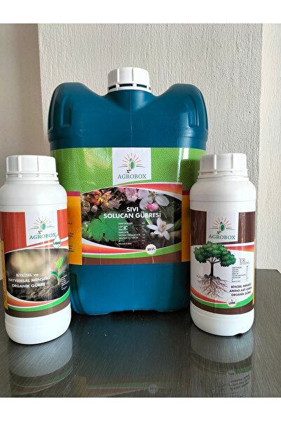 AGROBOX Sıvı Solucan(20LT) Kök Güçlendirici (1LT) Hümik Asit Bitk. Hayv.menşe...