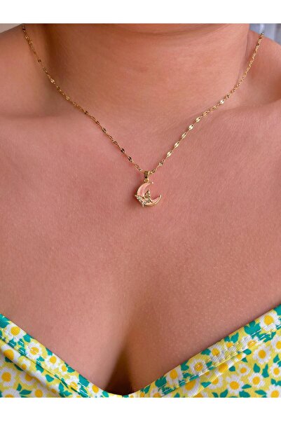 sirius jewelry 316L Çelik Hilal Kolye