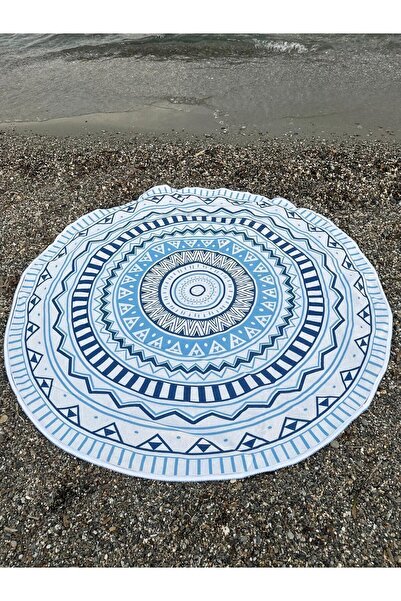Dotamess Yuvarlak Plaj, Kamp, Piknik Örtüsü Çap 150 Cm