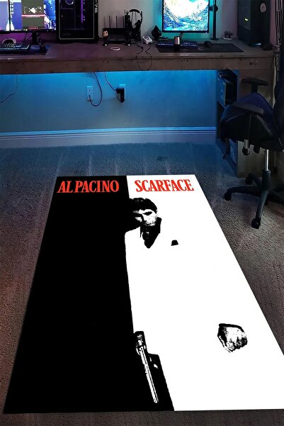 Alpacarpet Kaymaz Taban Makinede Yıkanabilir Dizi Film Poster Desenli Oyuncu ...