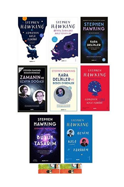 Alfa Yayınları Stephen Hawking, Külliyatı - 8 Kitap Takım