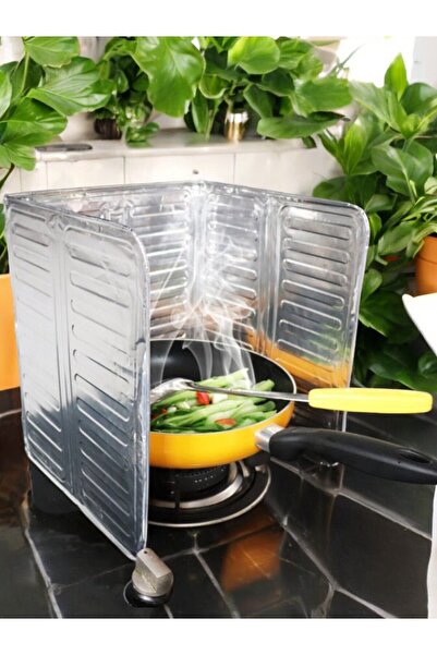 tugce shopping Aveo 1 Adet Alüminyum Folyo Ocak Yağ Koruyucu Kamp Rüzgar Kesi...