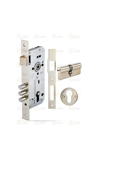 Kale Kilit Kale 2000 Cylinder Ball Bearing Lock 45mm Nickel (3-mile)
